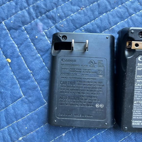 CanonLC-E12 Battery Charger & Canon LC-E6 Battery Charger Both With Battery - Picture 6 of 6